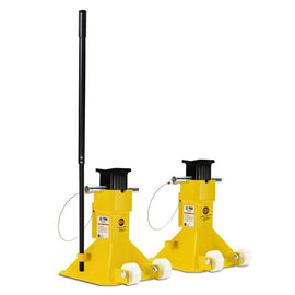 ESCO 22T EZ-WHEEL JACKS STANDS PAIR