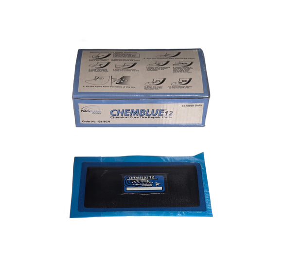 CHEMBLUE RADIAL PATCHES RAD12 2-9/16" X 4-1/4" - 10/BOX