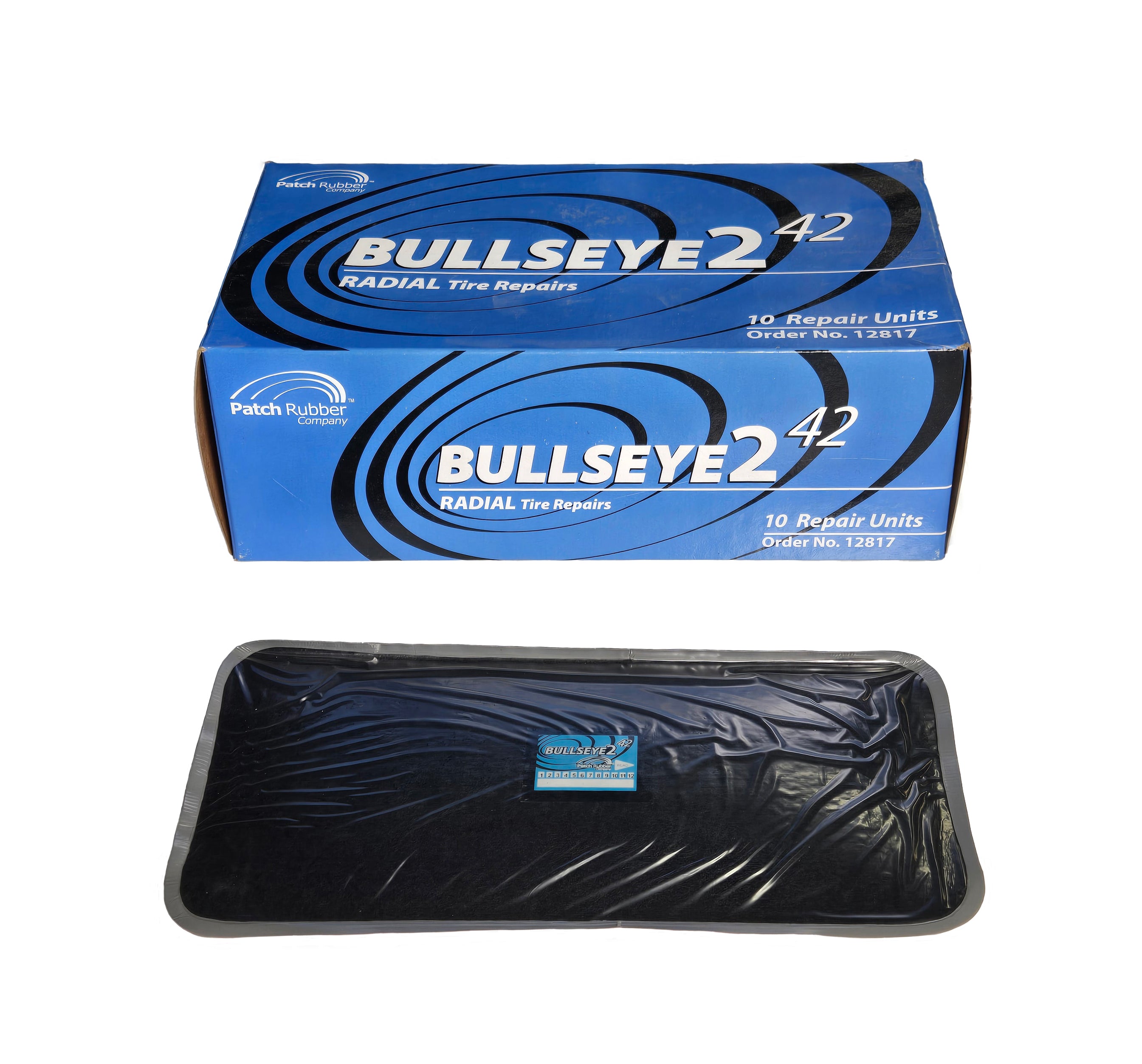 BULLSEYE RADIAL PATCHES RAD42 5-1/4" X 10-1/4" - 10/BOX - 0