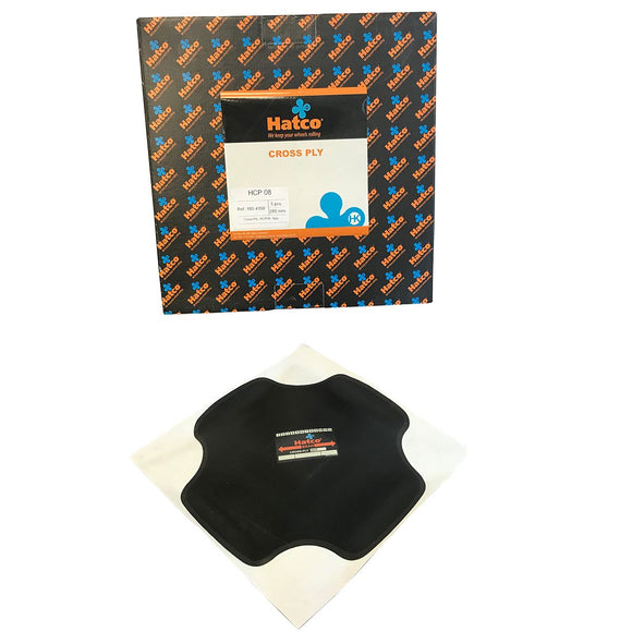 HATCO BIAS PATCHES 13-9/16" 6 PLY - 5/BOX 1004108