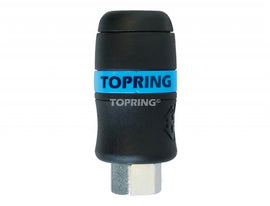 TOPQUIK SECURITY FITTING 1/4 INDUSTRIAL 3/8 F NPT AUTOMATIC