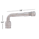 90 CURVED VALVE EXTENSION 390-2