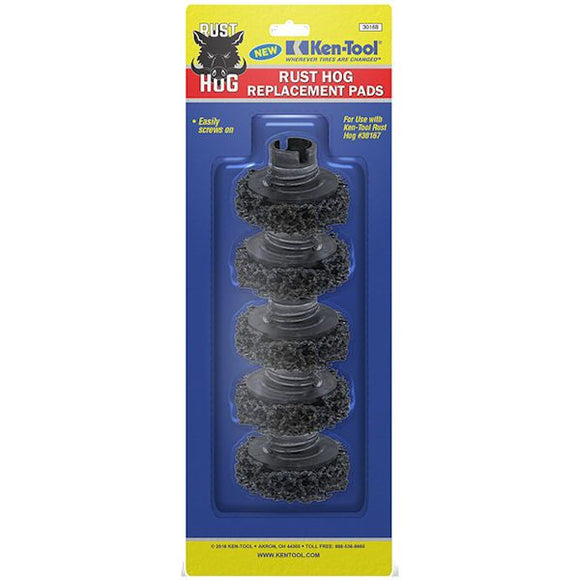 KEN-TOOL "RUST HOG" REPLACEMENT PAD SET - 5/BOX