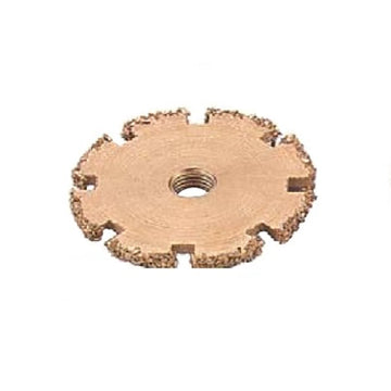 TUNGSTEN ROUND RASP 2" X 1/4" 36 GRIT