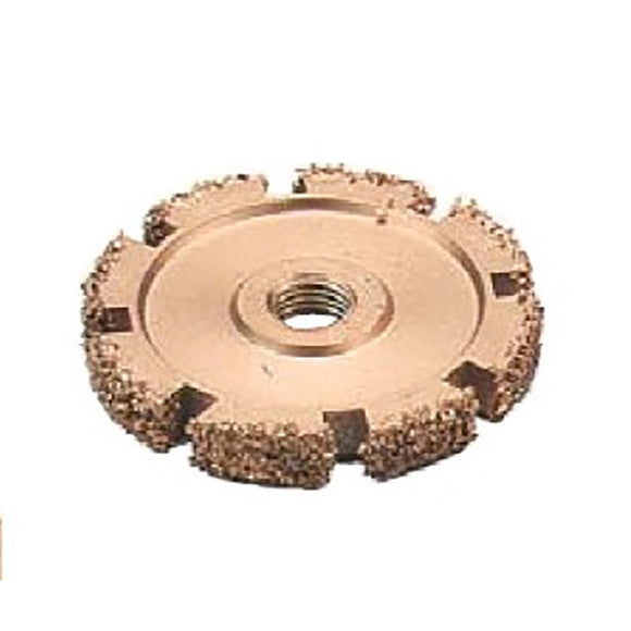 TUNGSTEN ROUND RASP 2" X 3/8" 16 GRIT 22-06