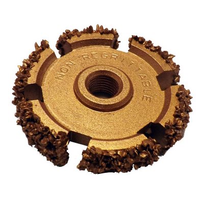 TUNGSTEN ROUND RASP 2" X 1/2" 36 GRIT 22-07