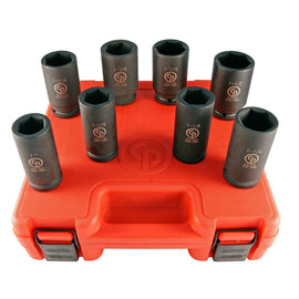 CHICAGO PNEUMATIC 3/4" IMPACT SOCKET SET 8 PIECES