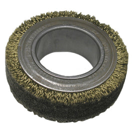 6" X 3" AH BRASS SIDEWALL BUFFING BRUSHE