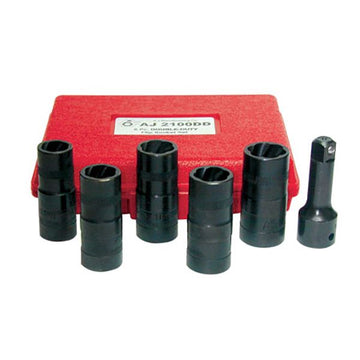 1/2" STANDARD & METRIC FLIP TWISTSOCKET SET 6 PIECES