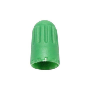 GREEN TPMS PLASTIC VALVE LONG CAPS - 100/BOX