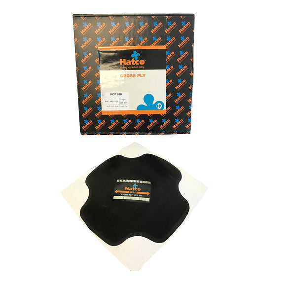 HATCO BIAS PATCHES 9" 4 PLY - 10/BOX 1004120
