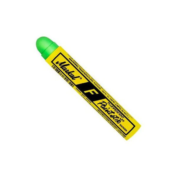 MARKAL FLUORESCENT GREEN PAINTSTICKS - 12/BOX