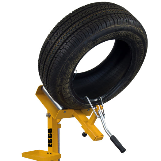 ESCO MANUAL SWIVEL TIRE SPREADER WITH TILTING PEDAL (90451)