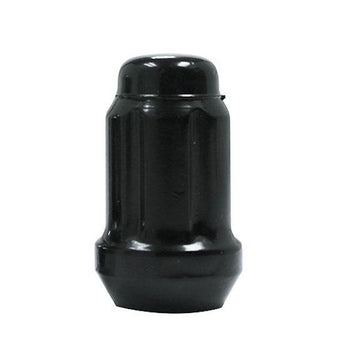 6 SPLINE BLACK CLODES CHROME NUT - M12 X 1.50 - 33MM LENGTH