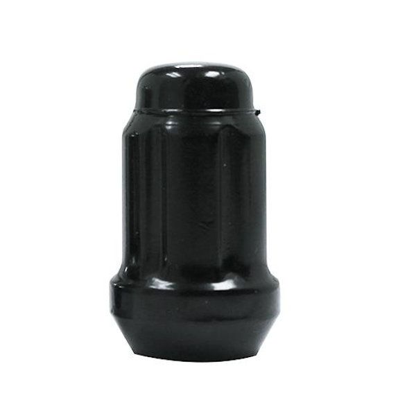 6 SPLINE BLACK CLODES CHROME NUT - M12 X 1.50 - 33MM LENGTH