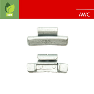 CANTIN STEEL WHEEL WEIGHT SERIES AWC 1.00 OZ - 25/BOX