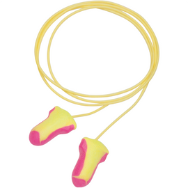 HONEYWELL LASER LITE MULTI-COLOUR FOAM EARPLUGS, CORDED