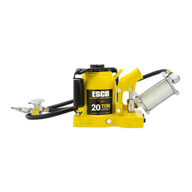 ESCO PRO SERIES 20 TON "SHORTY" AIR HYDRAULIC BOTTLE JACK - 10382