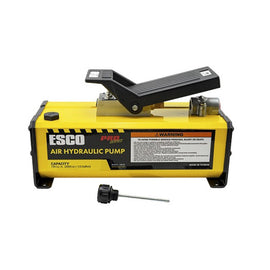 ESCO PRO SERIES 1/2 GALLON AIR HYDRAULIC PUMP WITH HYDRAULIC HOSE, COUPLER & AIR REDUCER - 0