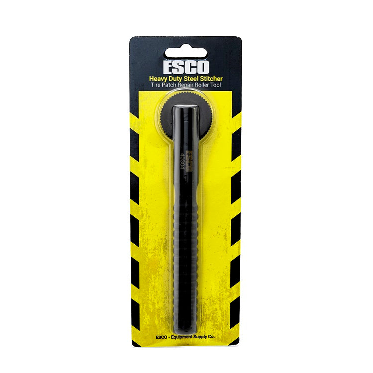 HEAVY DUTY STEEL STITCHER TIRE PATCH REPAIR ROLLER 1-1/2" X 3/16"