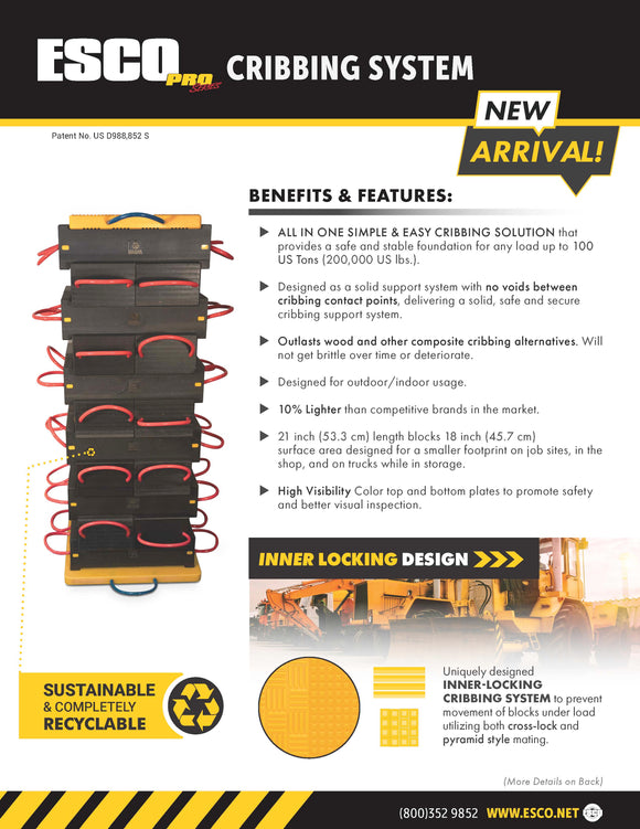 ESCO PRO SERIES CRIBBING SYSTEM 32.5"
