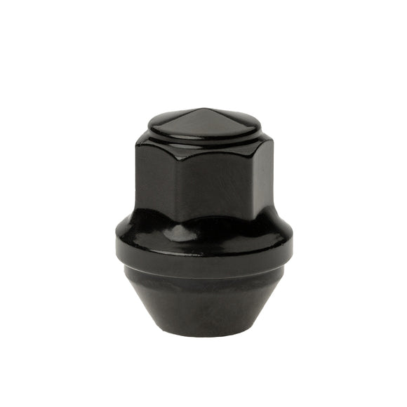 BLACK CHROME NUT - M14 X 1.5MM - 21MM HEX