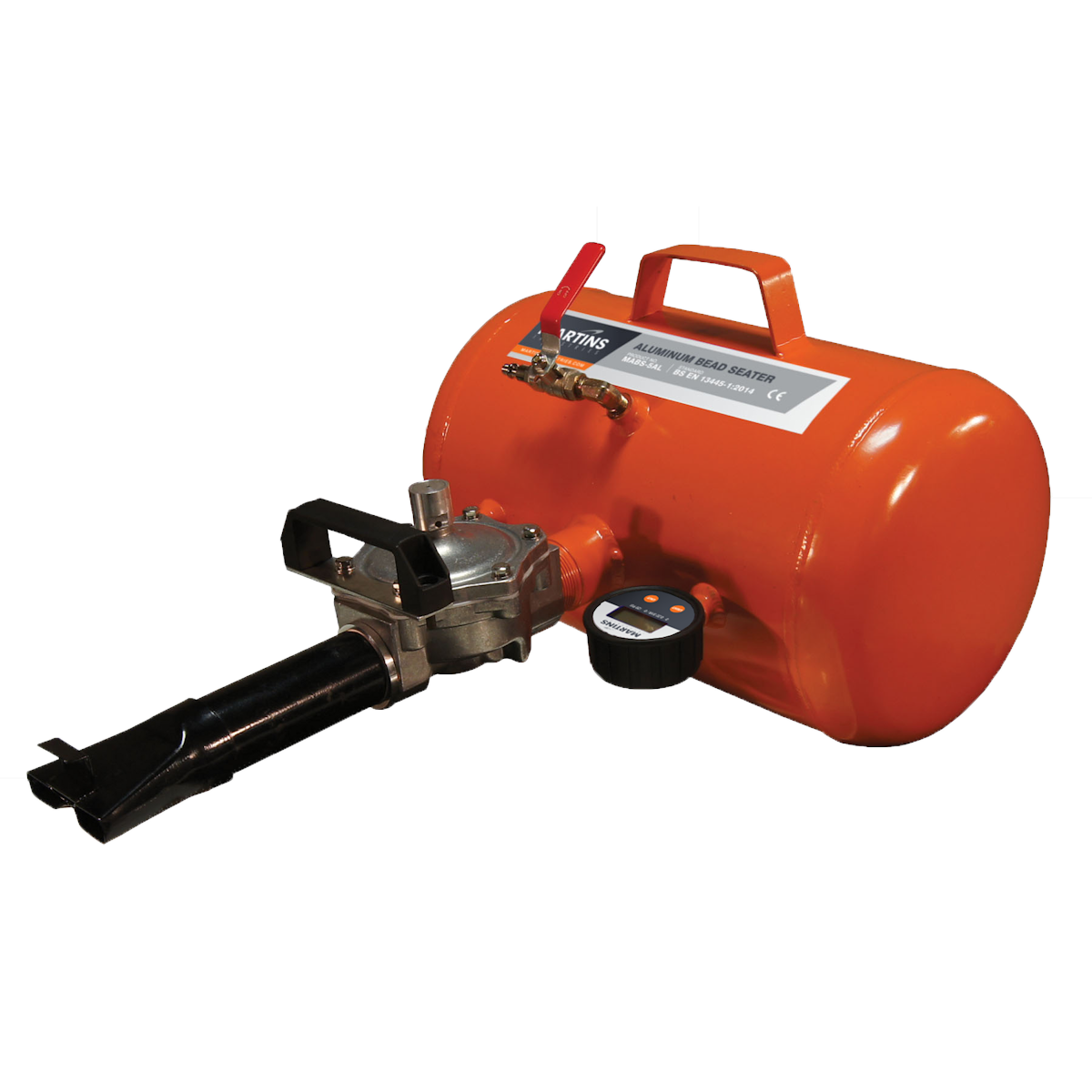 AUTOMATIC RELEASE BEAD SEATER 5 GALLONS ALUMINUM