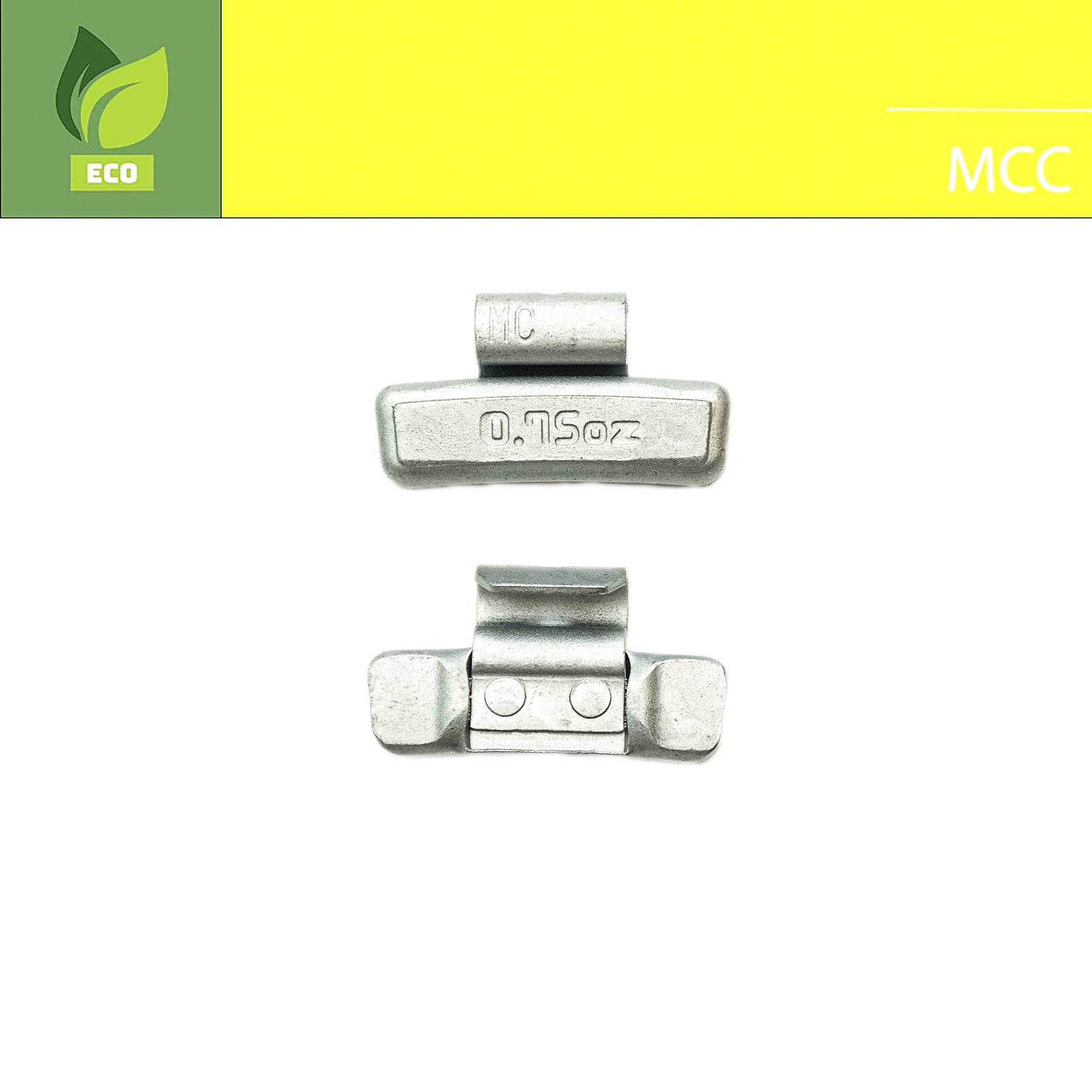 CANTIN STEEL WHEEL WEIGHT SERIES MCC 0.75 OZ - 25/BOX