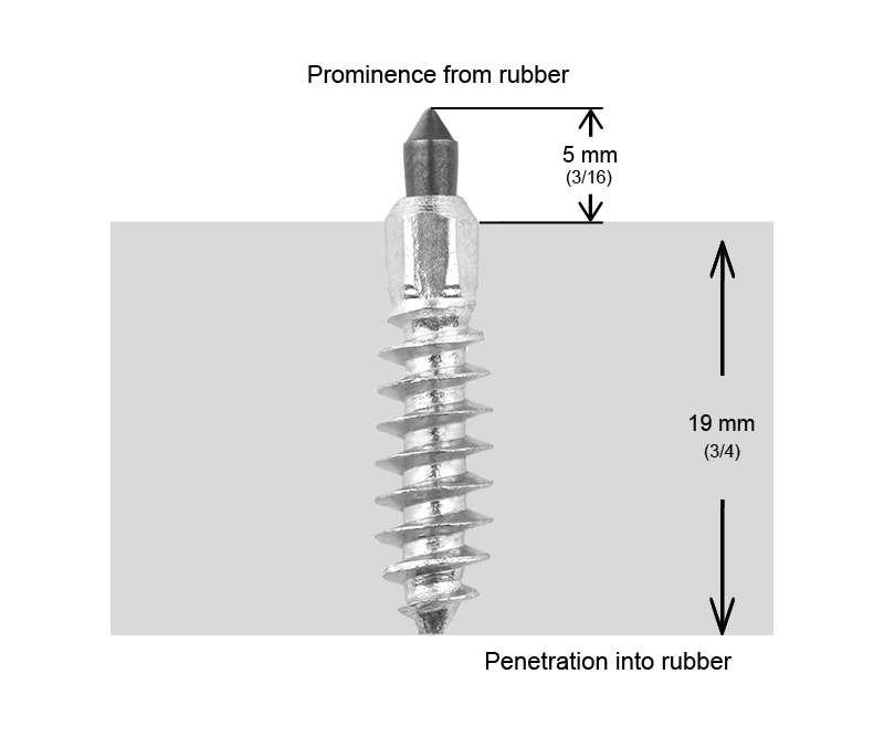SCREW STUDS 24MM R - 250/BOX - 0