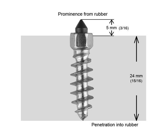 SCREW STUDS 25MM R -200/BOX