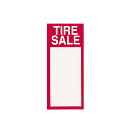 "TIRE SALE" TIRE LABELS - 250/ROLL