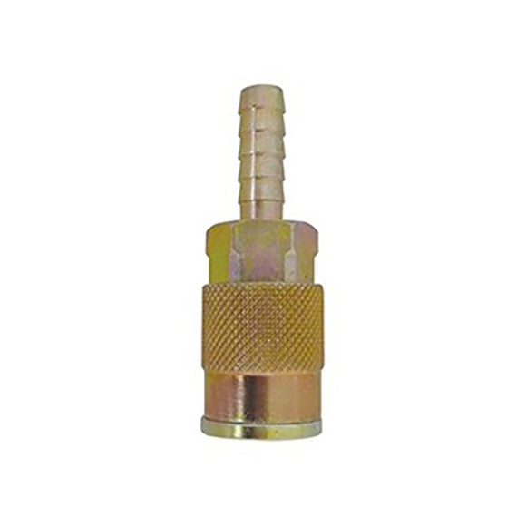 3/8" MAXQUIK INDUSTRIAL HOSE BARB COUPLER