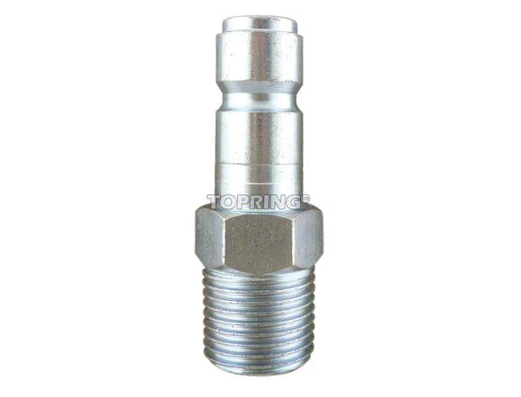 PLUG 1/2 TRUFLATE 3/8 M NPT