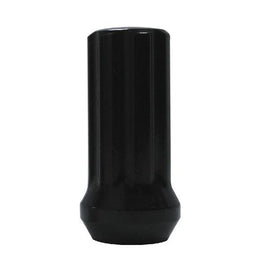 BLACK 7 SPLINE CLOSE END BULGE SEAT M14 X 1.50 50MM LENGTH
