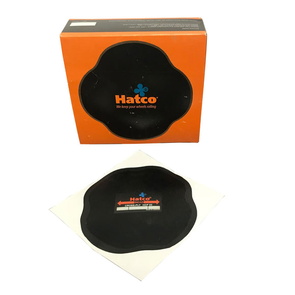 HATCO BIAS PATCHES 4" 2 PLY - 10/BOX 1004103