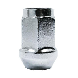 CLOSED END BALL SEAT CHROME NUT - M12 X 1.50 - 21MM HEX