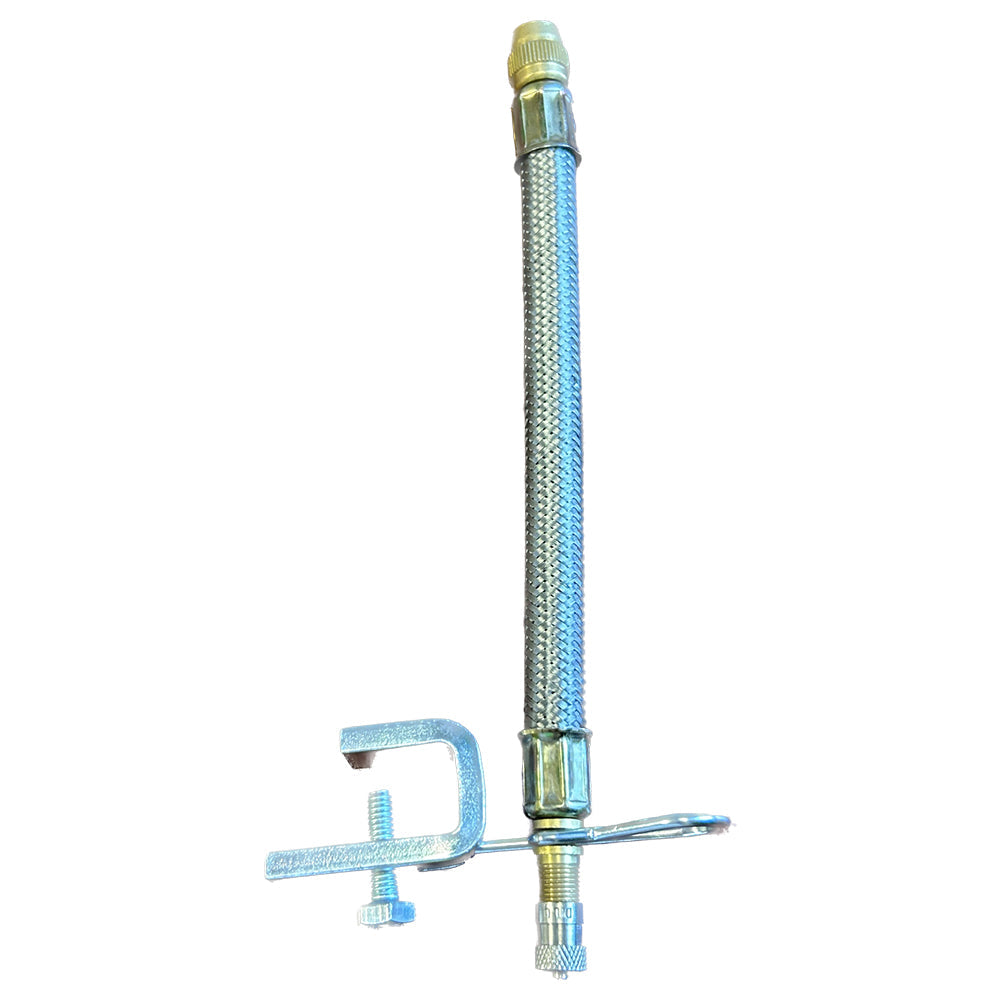 DILL 12" METAL BRAIDED FLEXIBLE SWIVEL VALVE EXTENSION