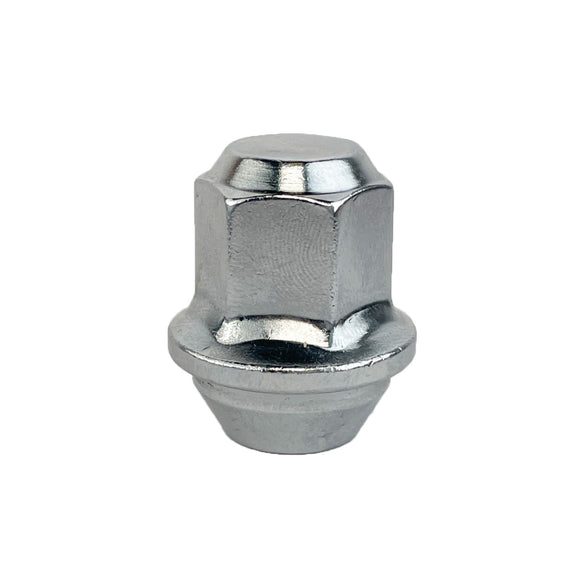 OEM STYLE FORD CHROME NUT - M12 X 1.50 - 19MM HEX 32.1MM LENGTH
