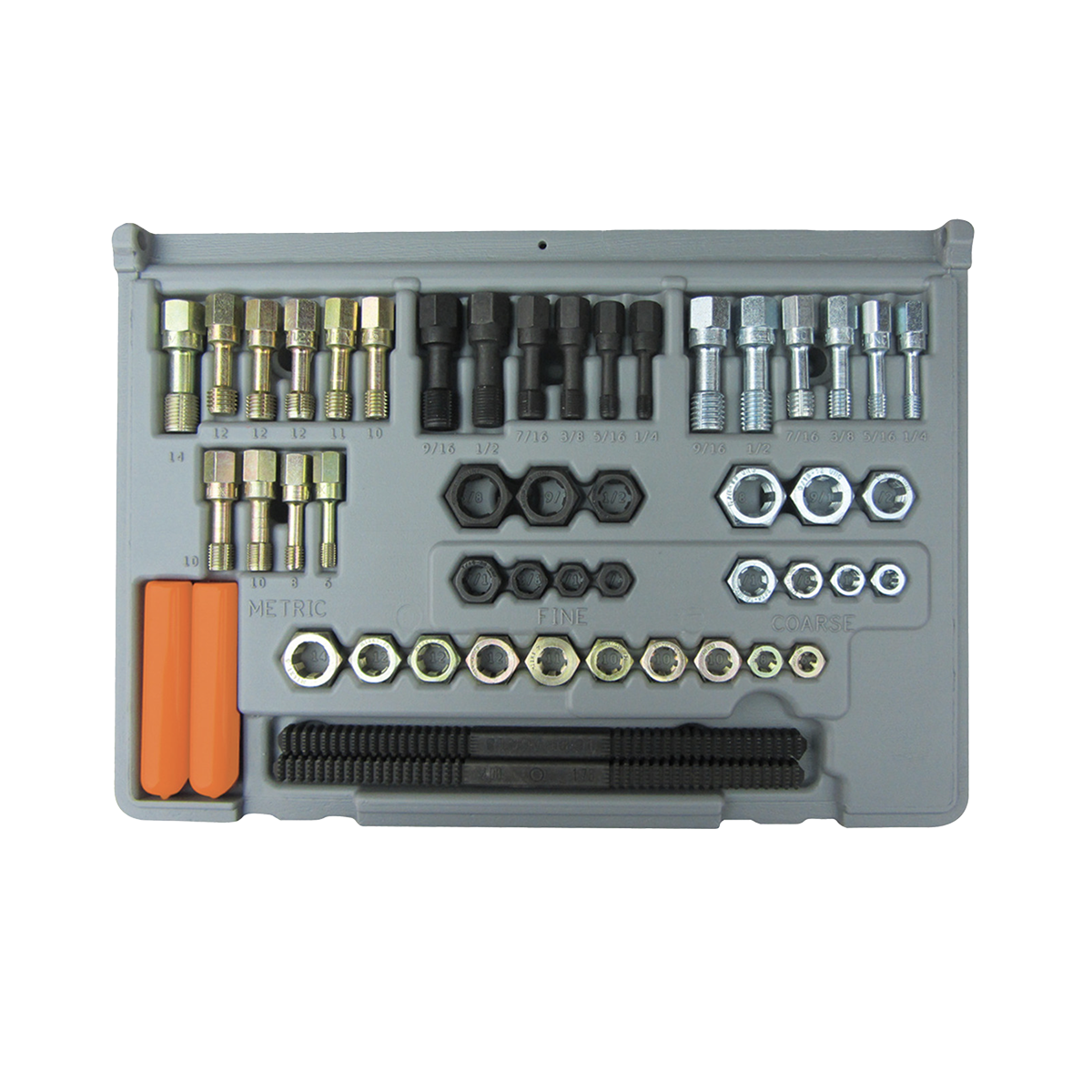 48-PC SAE AND METRIC THREAD RESTORER KIT