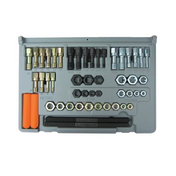 48-PC SAE AND METRIC THREAD RESTORER KIT