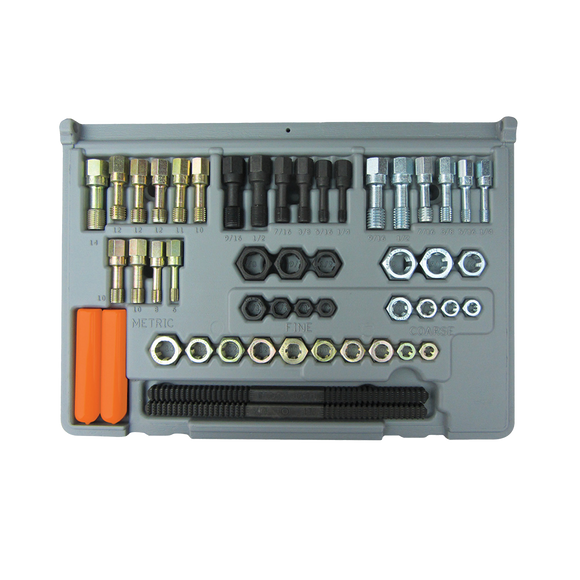 48-PC SAE AND METRIC THREAD RESTORER KIT