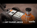 PROFESSIONAL PNEUMATIC / HYDRAULIC TRACKING JACK 33 TONS-4