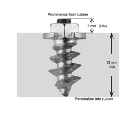 IGRIP 15MM SHOULDER STUDS - 1000 / BOX - 0