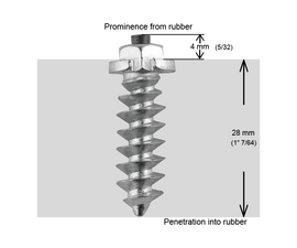SHOULDERED STUDS 30MM - 1,000/BOX - 0