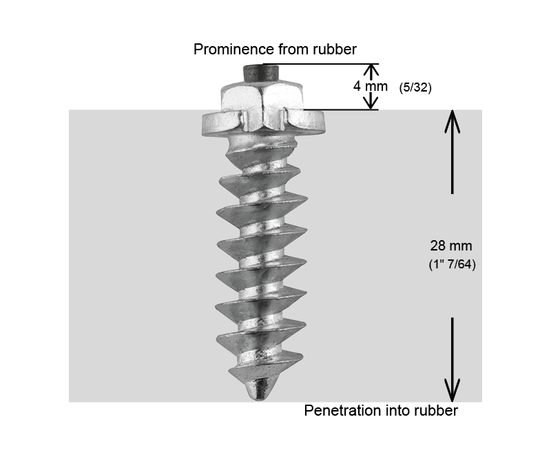 SS-30 SHOULDERED IGRIP TIRE STUDS 100/BOX - 0