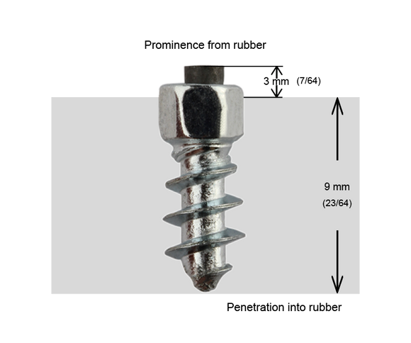 SCREW STUDS 30MM - 200/BOX