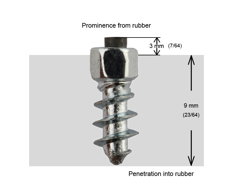 SCREW STUDS 30MM - 200/BOX - 0