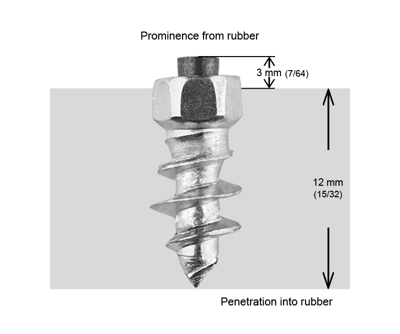 SCREW STUDS 15MM - 150/BOX - 0