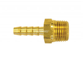 BRASS HOSE BARB ADAPTER 3/8 TO 1/4 NPT